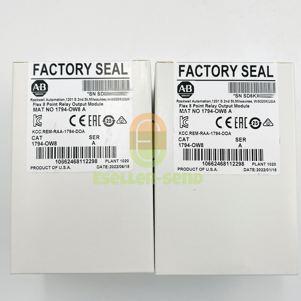 New Factory Sealed 1794-OW8 Ser A Flex 8 Point Relay Output ModuleUS Stock