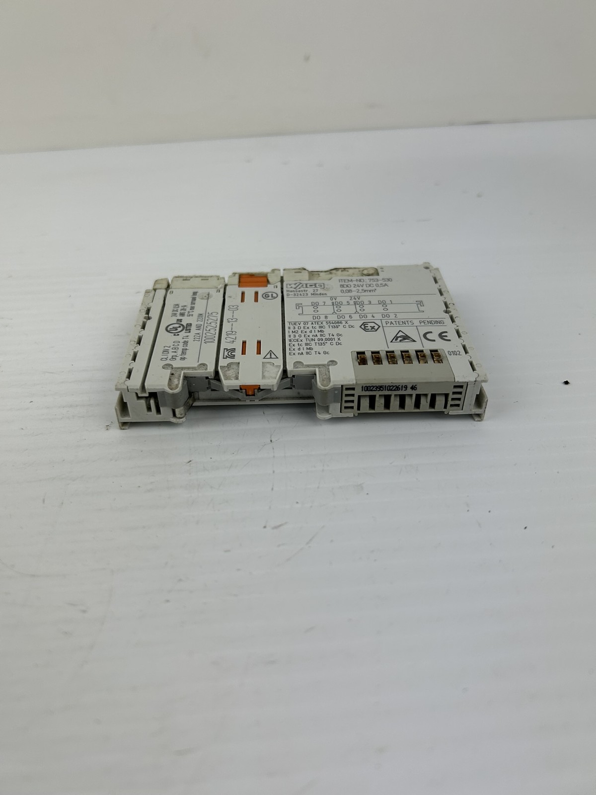 Wago 753-530 Channel Analog Output Module 8D0 24VDC 0,5A – PLC Module – Lot of 3