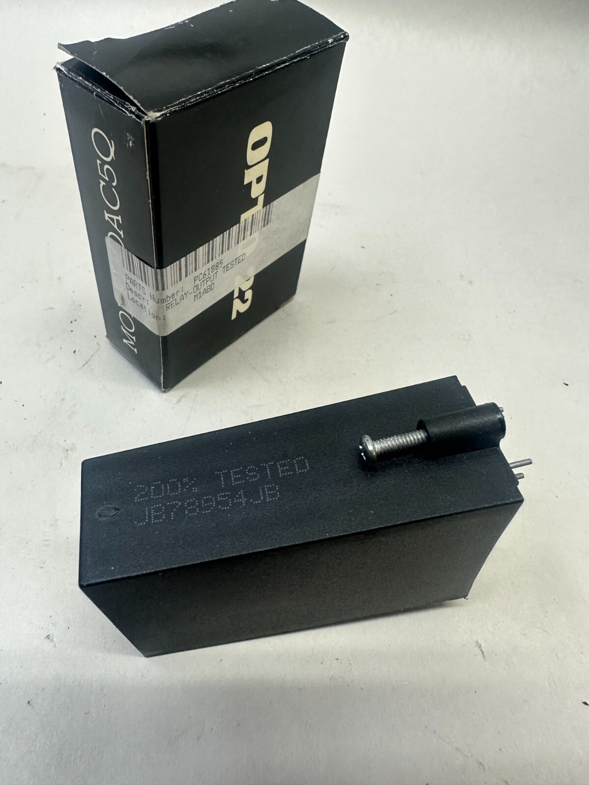NEW – OPTO 22 OAC5Q I/O MODULE/RELAY 4-8VDC IN, 140VAC OUT @ 3 AMP