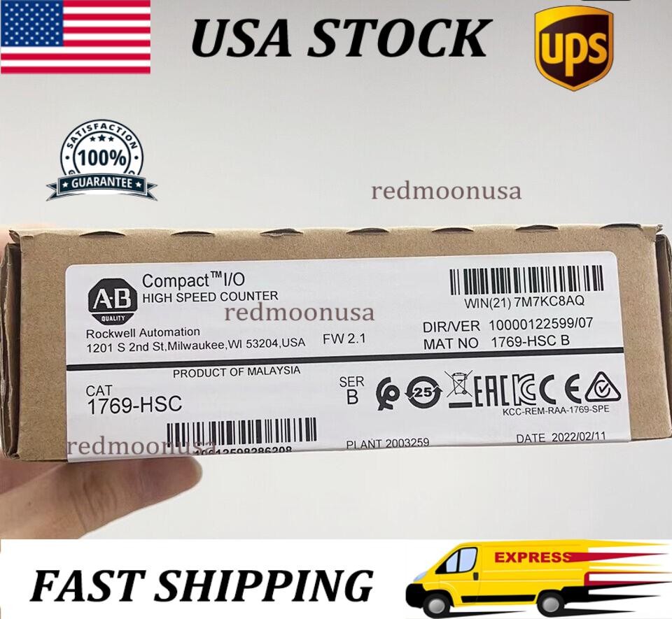 New Factory Sealed AB 1769-HSC Ser B CompactLogix High-Speed Module 1769HSC
