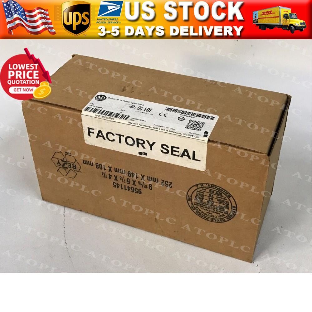 New Allen-Bradley 1791ES-IB16 CompactBlock Guard I/O 16 Point Input