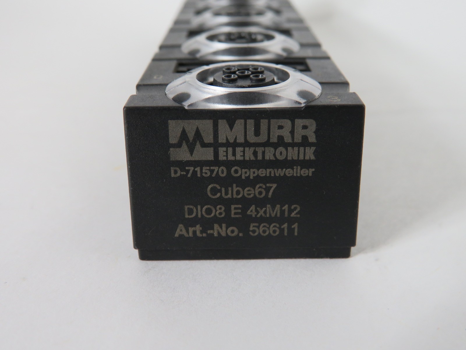 Murrelektronik CUBE67-DIO8-E-4xM12 56611 I/O Extension Module 24VDC 8/0.5A USED