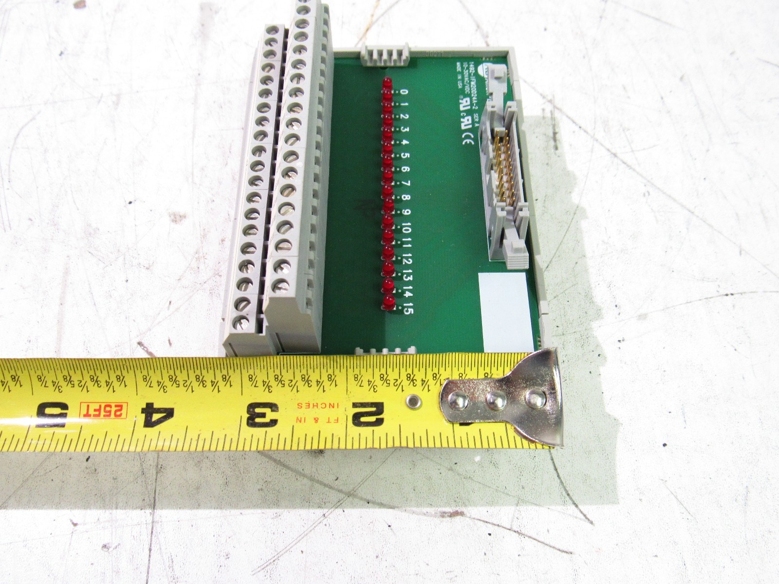 ALLEN BRADLEY 1492-IFM20D24A-2 SER A 20-POINT DIGITAL IFM 10-30VAC/VDC **XLNT**