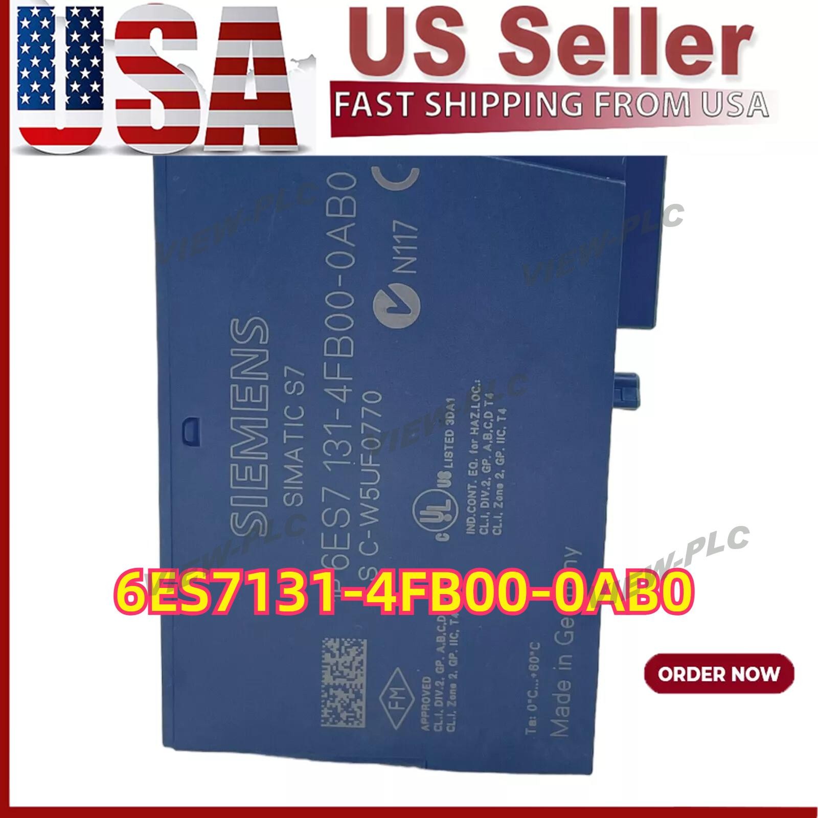 New Siemens 6ES7 131-4FB00-0AB0 6ES7131-4FB00-0AB0 SIMATIC DP Modules for ET200S
