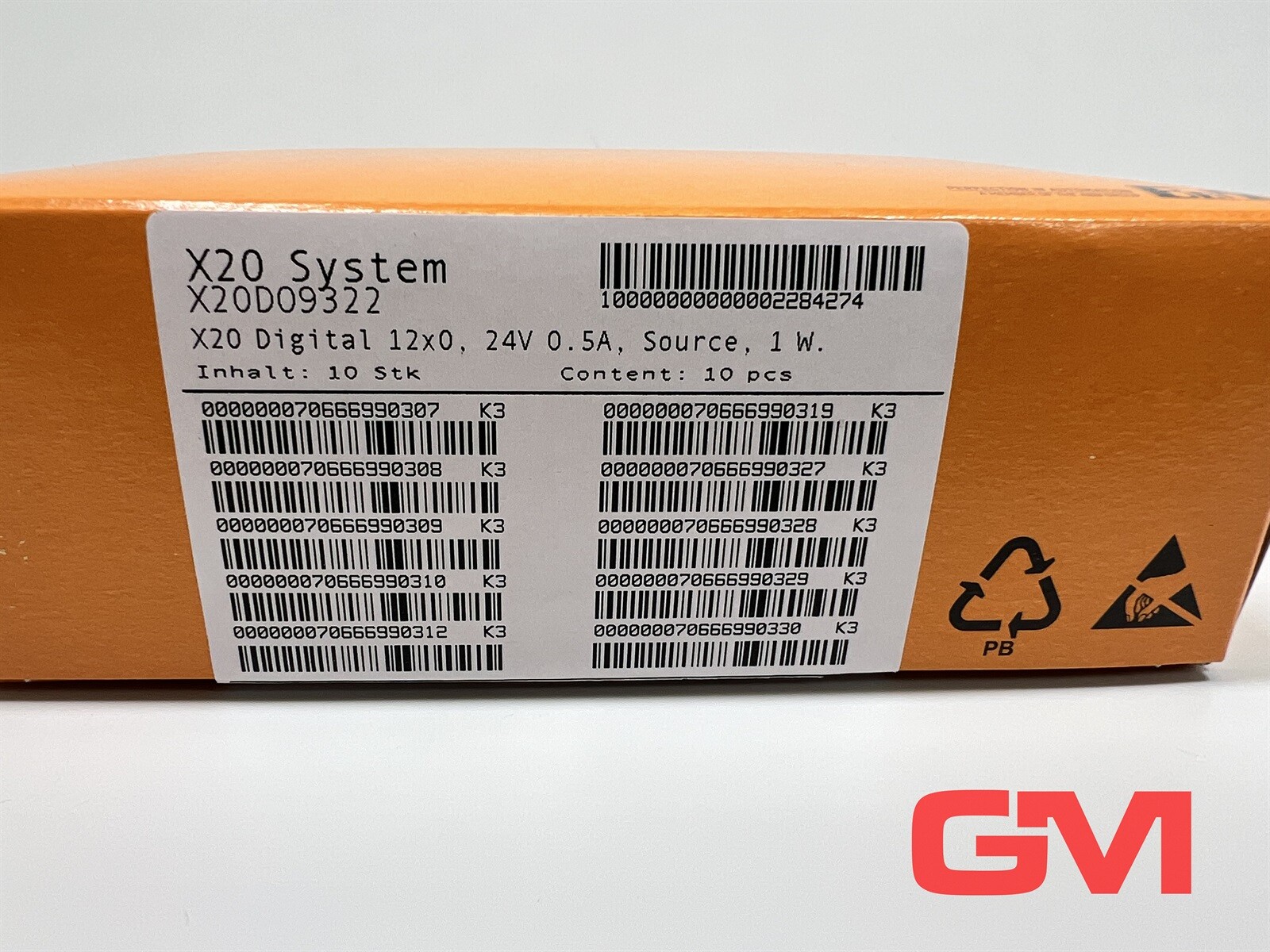 B&r Output Module X20DO9322 Revision K3 Digital Output