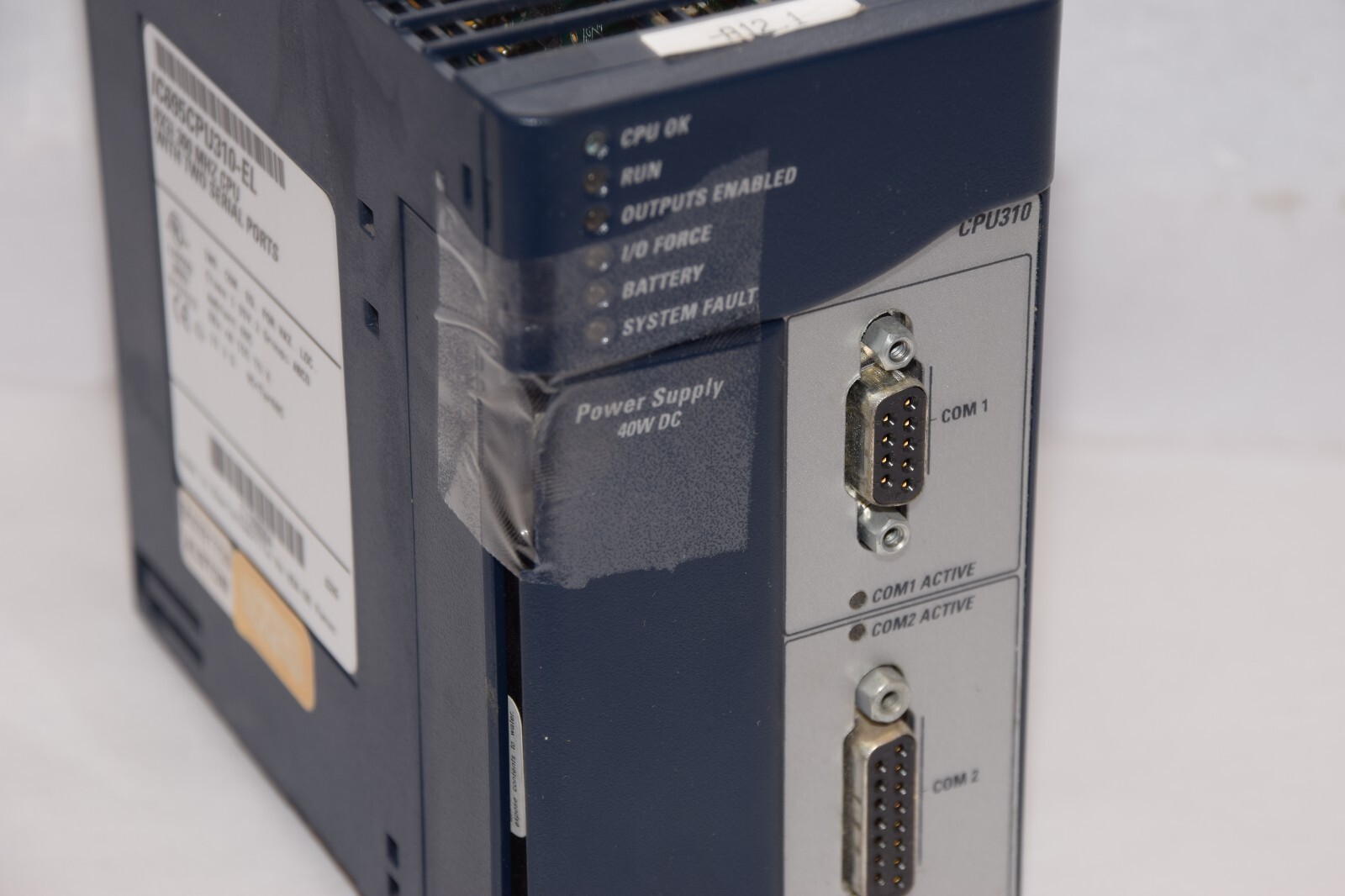 GE FANUC IC695CPU310-EL RX3i 300Mhz With 2 Serial Ports CPU Module