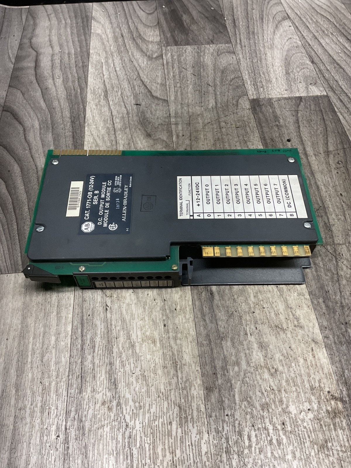 ALLEN BRADLEY 1771-OB Ser. B DC OUTPUT MODULE #4003X109