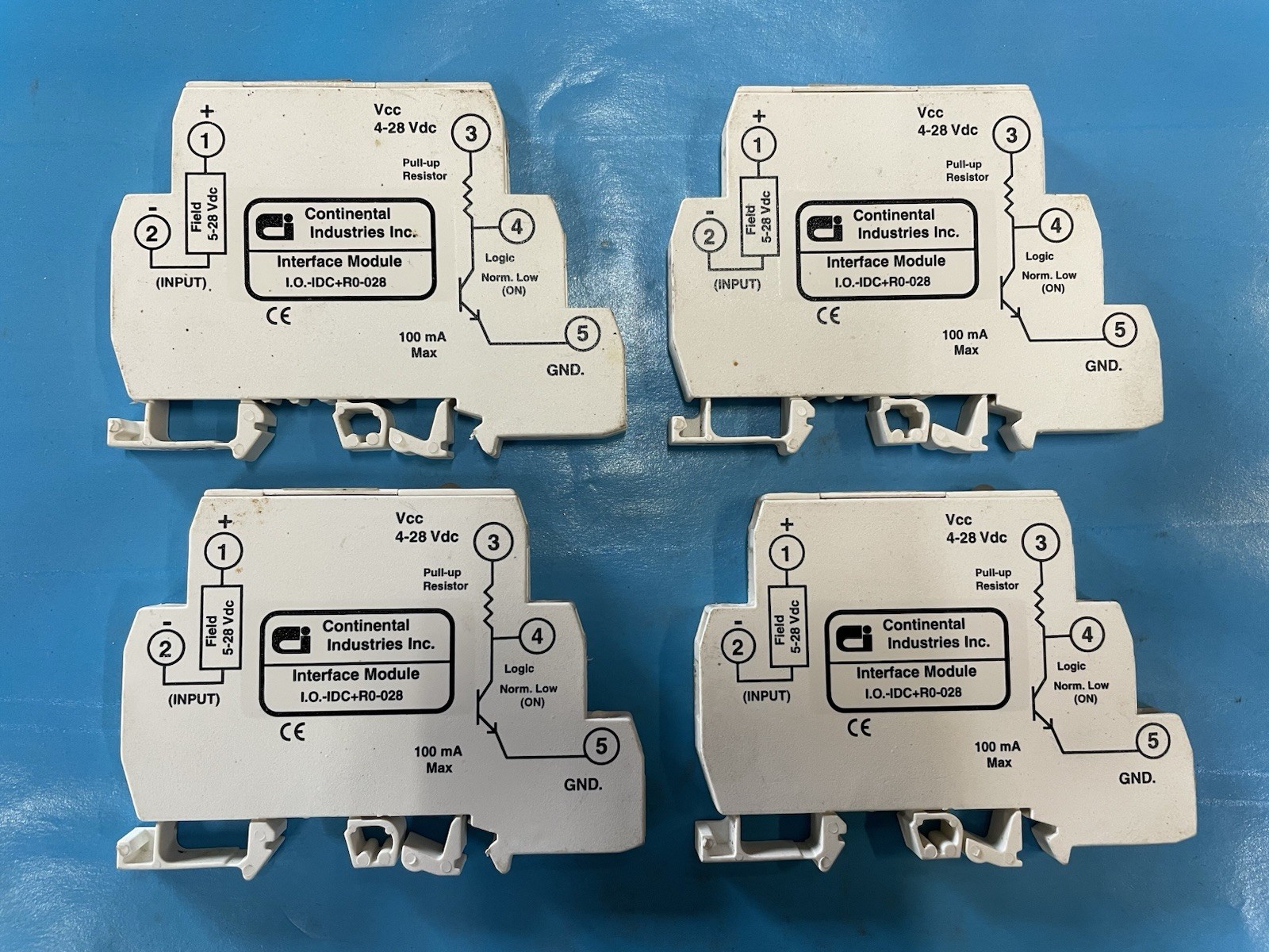 Continental Industries Interface Module IO-IDC+R0-028:Each Module Sold Separate.