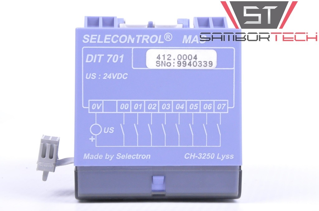 SELECTRON SELECTRONIC 8 digital input module MAS DIT 701 CAN-BUS 412.0004
