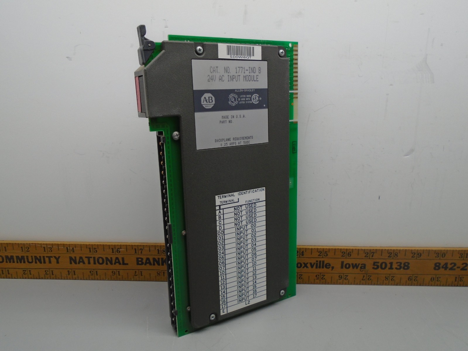 1771-IND /B Allen Bradley PLC 5 AC/DC Input Module 1771-1ND W543
