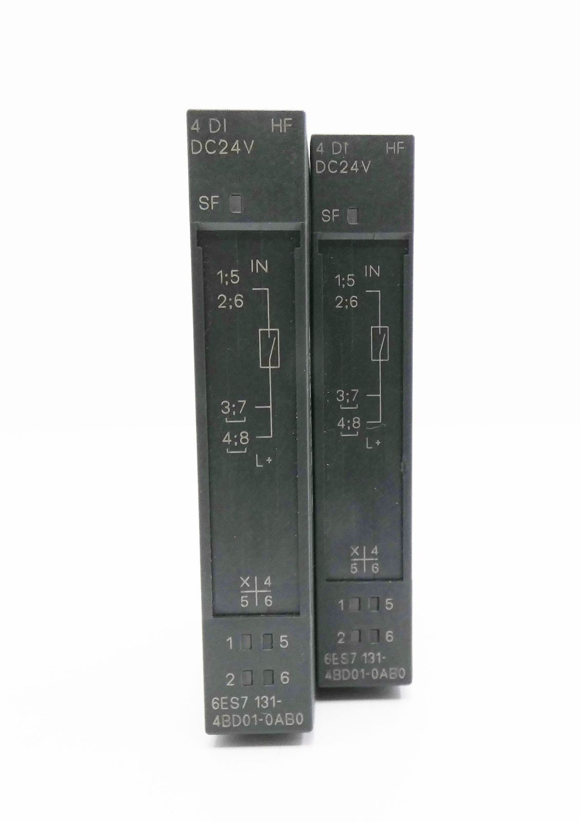 2x Siemens SIMATIC S7 6ES7 131-4BD01-0AB0 E-Stand: 03 Electronics Module -Unused-