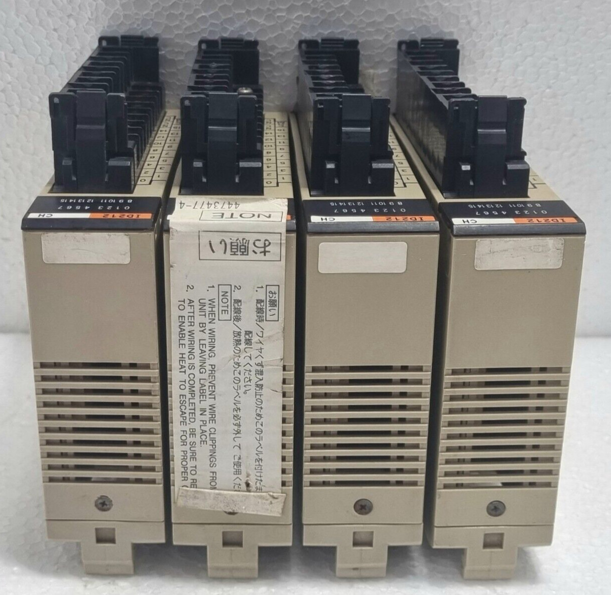 Omron C200H-ID212 Input Unit – Lot Of 4pcs