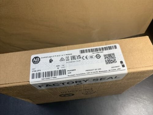 Factory Sealed 1756-OF8 /ControlLogix 8 Pt A/O I or V Module