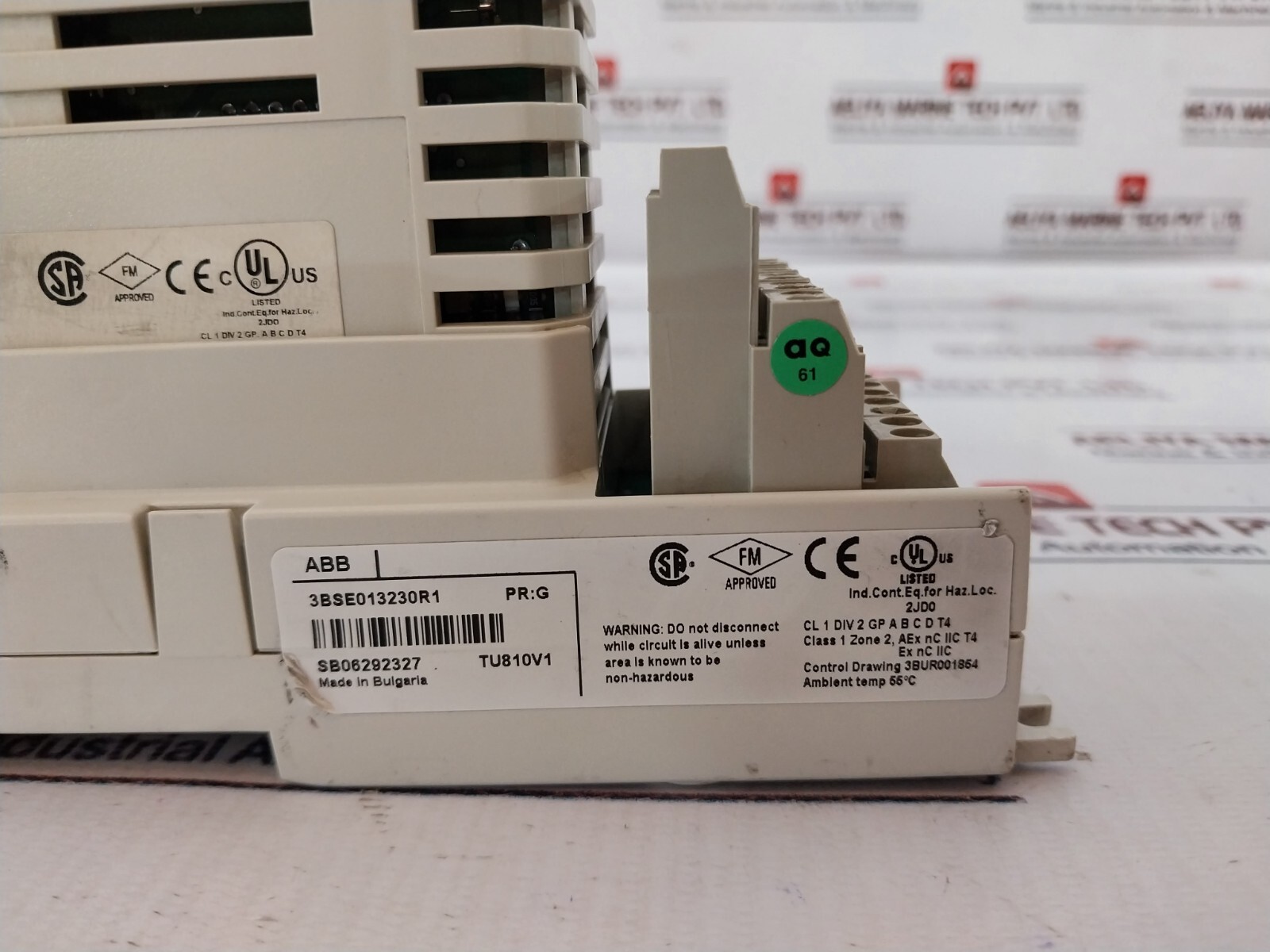 ABB AI830A 3BSE040662R1 Analog Input Module W/ Termination Unit 3BSE013230R1