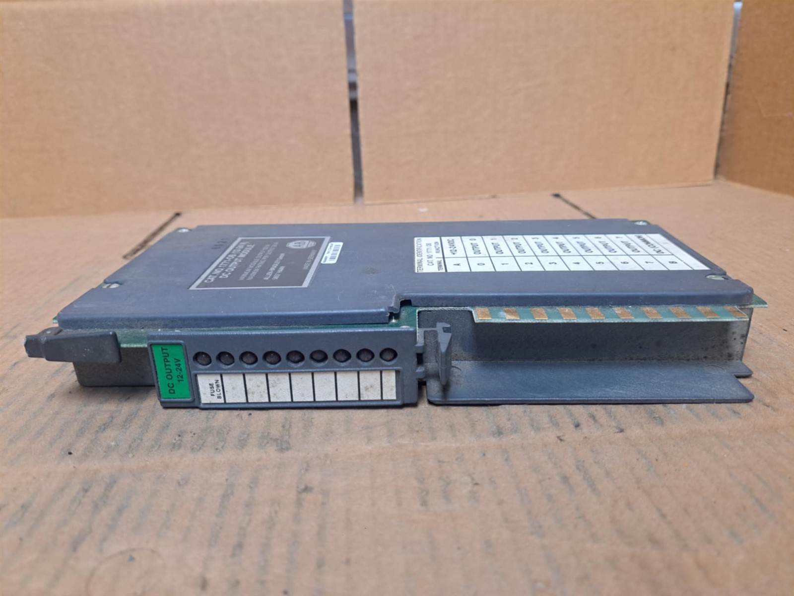 Allen Bradley DC Output Module 1771-OB and AC Input Module 1771-IA
