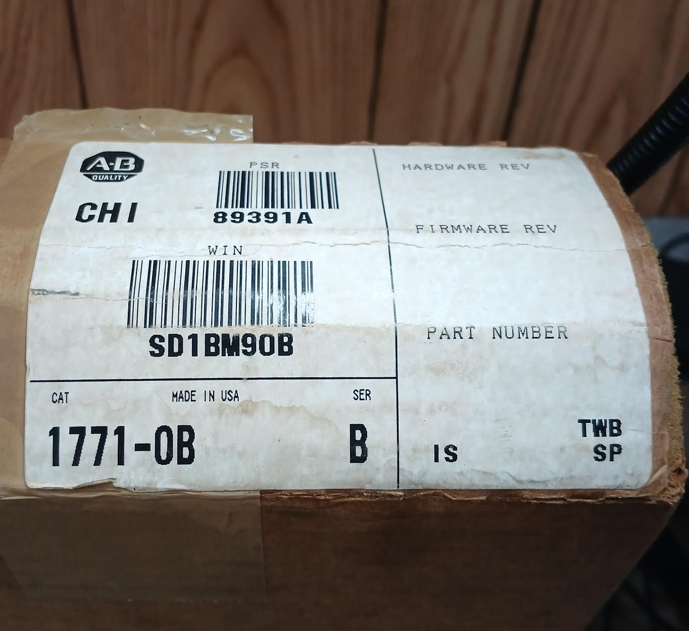 Allen-Bradley 1771-OB PLC-5 DC Output Module Series B