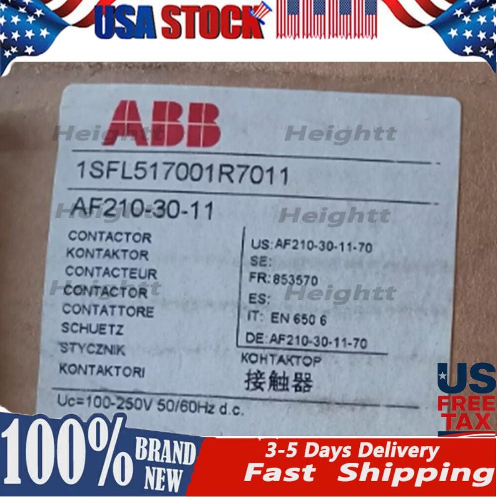 New ABB AF210-30-11 Contactor 100-250V 20-60V 48-130V