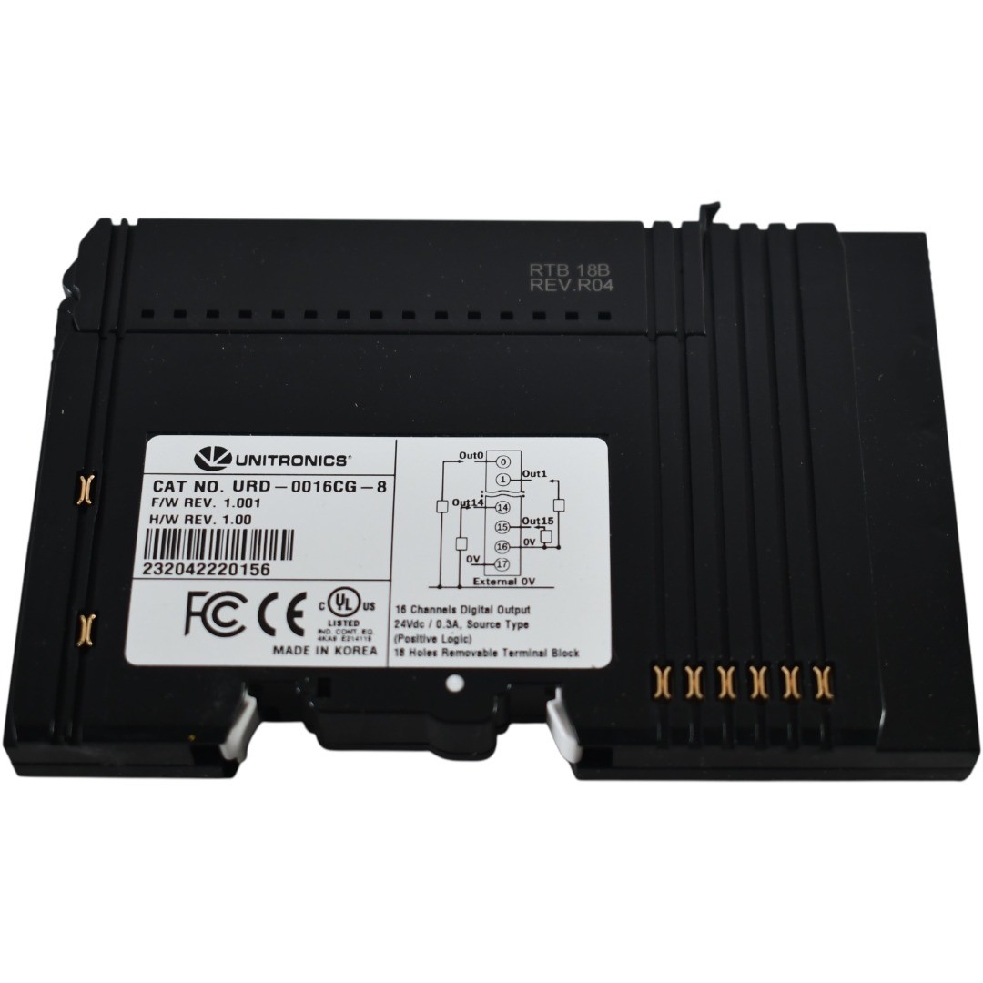 NEW Unitronics URD-0016CG-8 UniStream 16-Channel Digital Output Module
