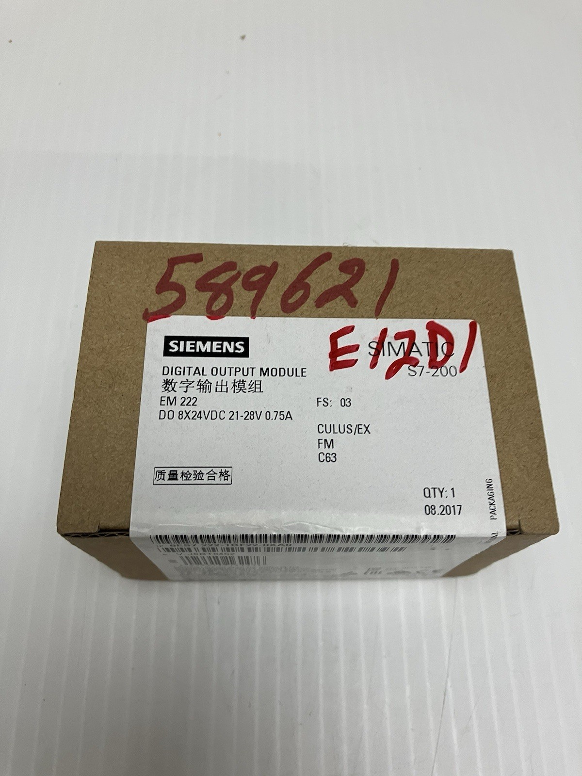 Siemens 6ES7222-1BF22-0XA0 Digital Output Module **SEALED**