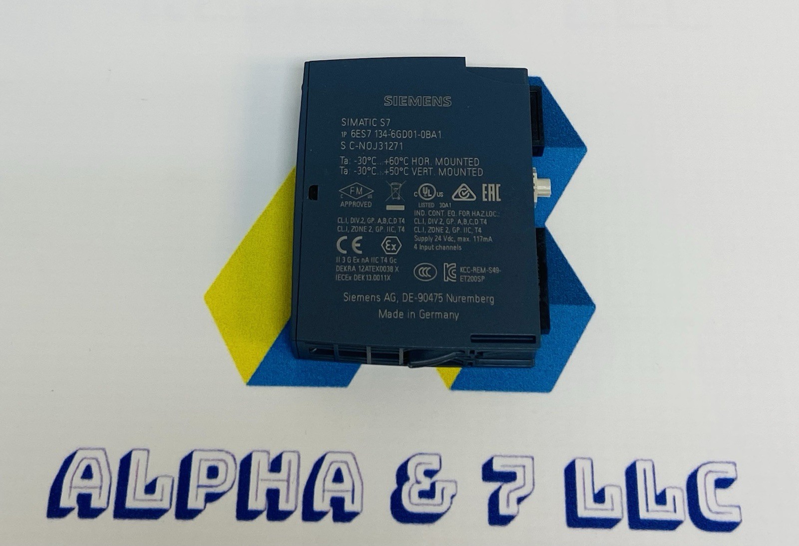 Siemens SIMATIC S7 ET 200SP Analog Input Module 6ES7134-6GD01-0BA1