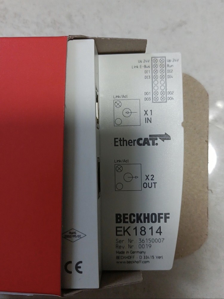 New Beckhoff EK1814 EK 1814 PLC In Box