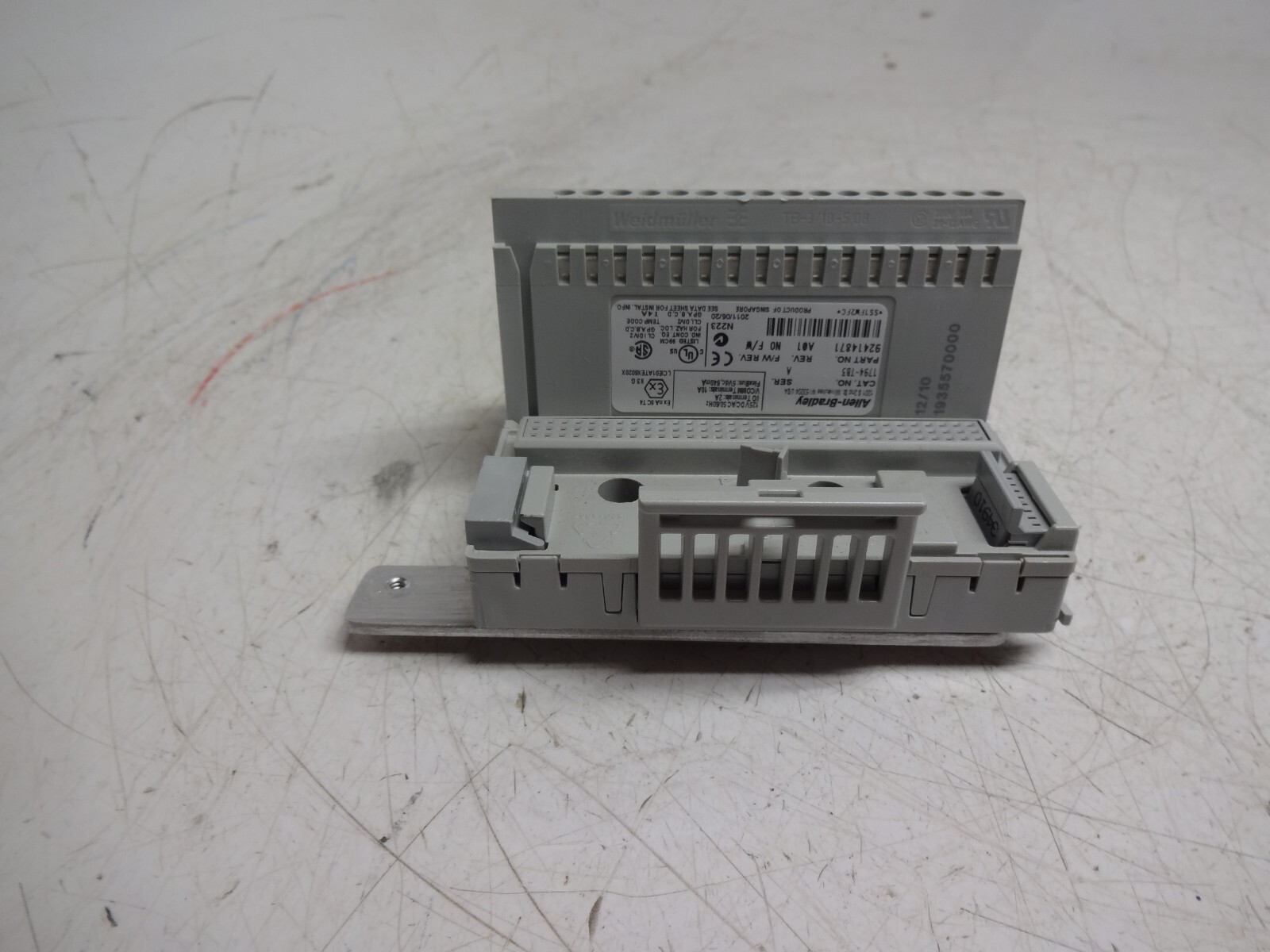 Allen Bradley 1794-TB3 Series A Terminal Base 92414871 Rev A01 Module