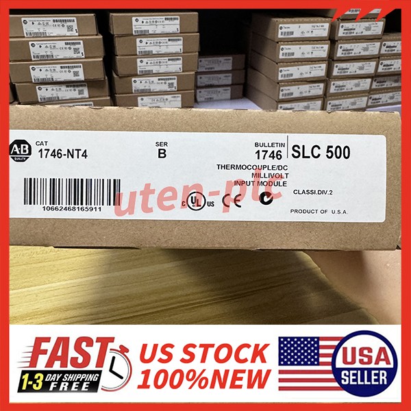 New Sealed 1746-NT4 SLC 500 PLC Input Module Allen-Bradley Free Shipping