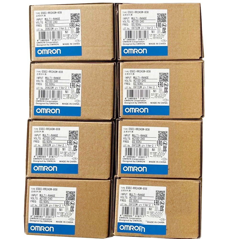 New Omron E5EC-RR2ASM-808 E5EC-RR2ASM-800 E5EC-RR2ASM-820 E5EC-RR2ASM-828 PLC