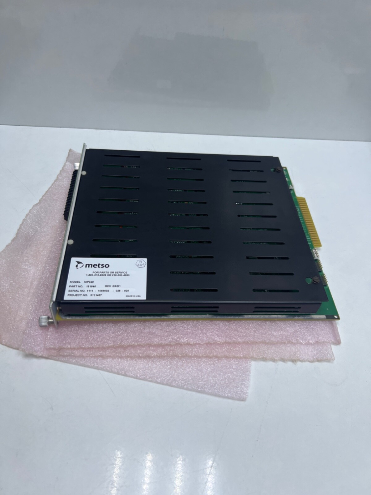 metso IOP320 181545 REV B3/D1,ANALOG OUTPUT MODULE