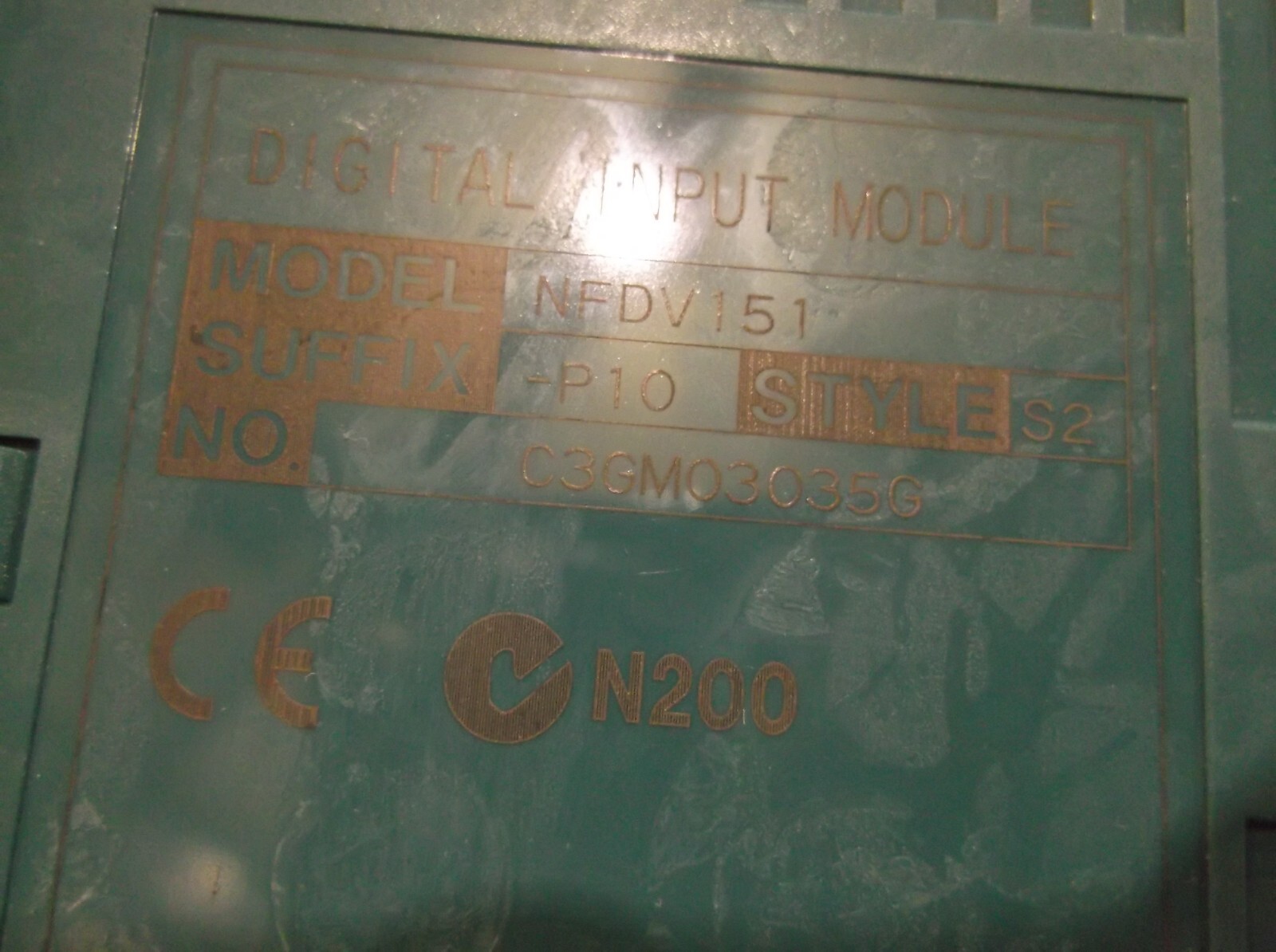 NEW NO BOX YOKOGAWA NFDV151-P10 S2 DIGITAL INPUT MODULE PLC (WL22-1)