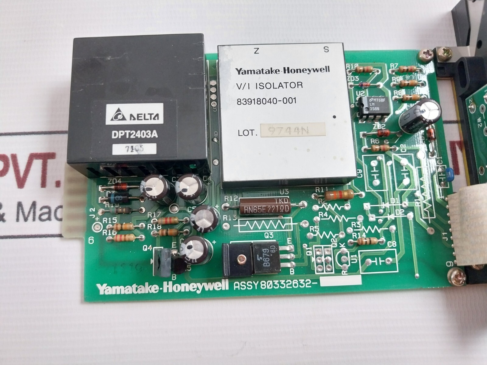 YAMATAKE-HONEYWELL J-SSD50-12 Analog Input PCB Module 4-20MA 1-5V