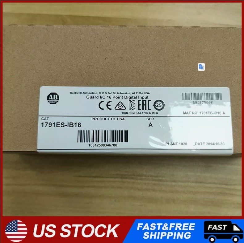 AB 1791ES-IB16 /A Ethernet IP CompactBlock Input Module New Factory Sealed