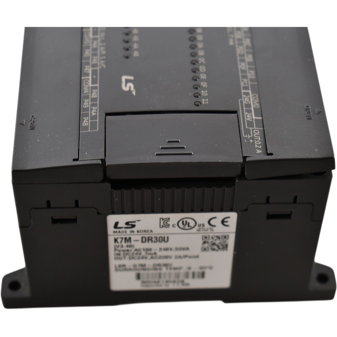 NEW LS Electric K7M-DR30U PLC Master-K120S 18 In/12 Out 24V DC Relay