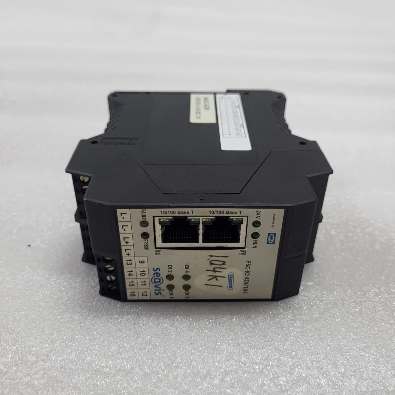 SAACKE SE@VIS FSC-IO 4DI/1AI Burner Indication Relay Module