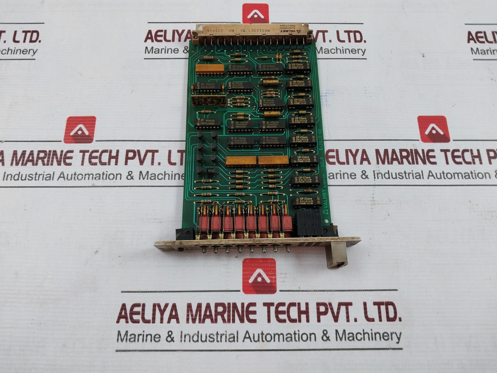 VALMET AUTOMATION BOU 8A Binary Output Unit 542810-8A MT038 M8512311 M1