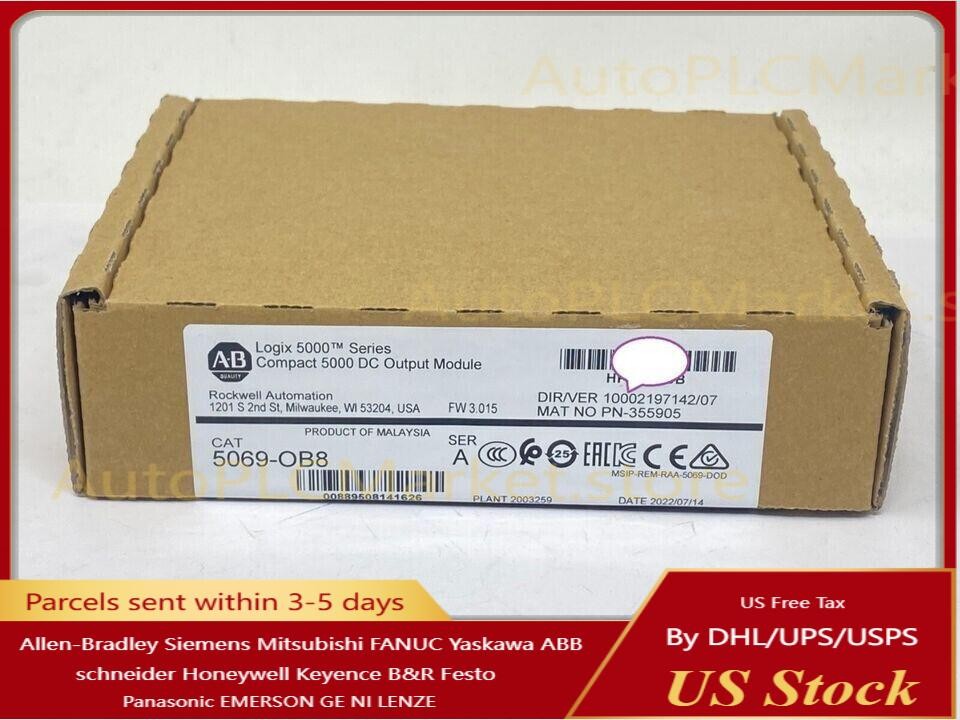 Allen Bradley 5069-OB8 Compact 5000 DC Output Module 5069OB8 AB