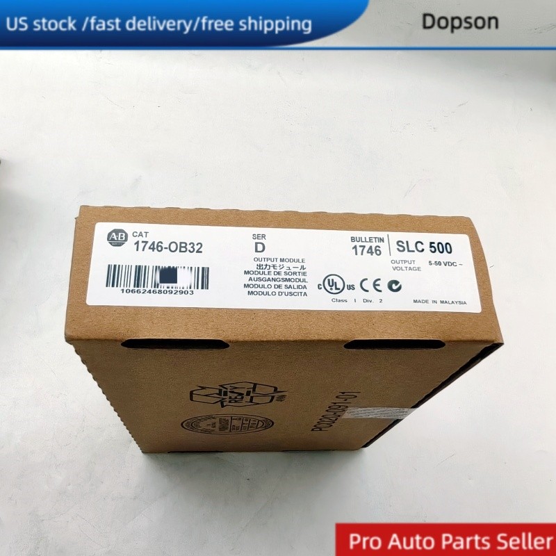 Allen Bradley 1746-OB32 SerD SLC 500 Output Module in-STOCK fast delivery