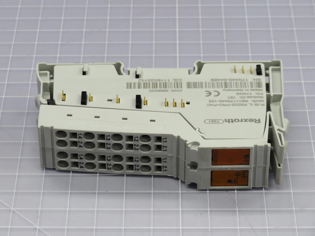 REXROTH R911170440-103 R-IB IL RS232-PRO-PAC INPUT TERMINAL MODULE T211134