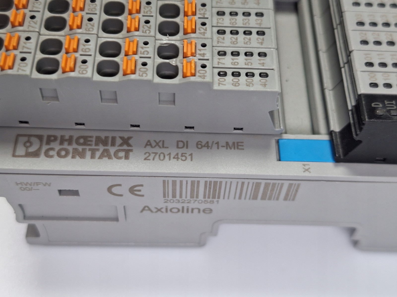 Phoenix Contact AXL DI 64/1-ME 2701451 Axioline 64 Digital Input Module