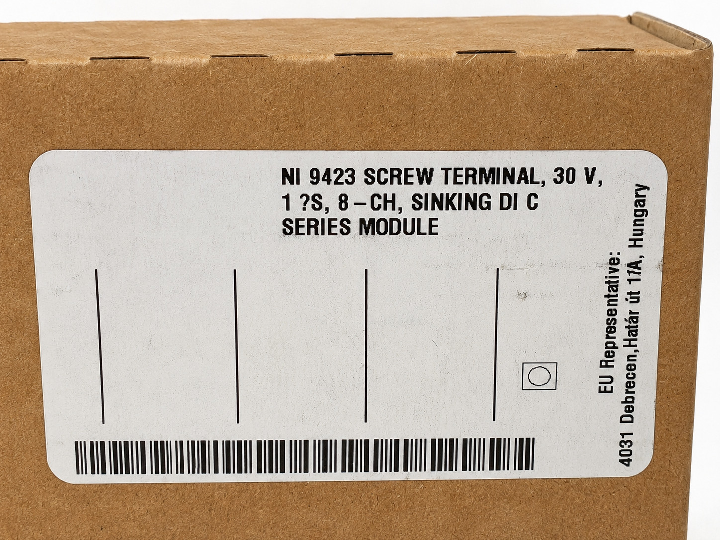 National Instruments NI 9423 779009-01 8-Ch Sinking Digital Input Screw Terminal