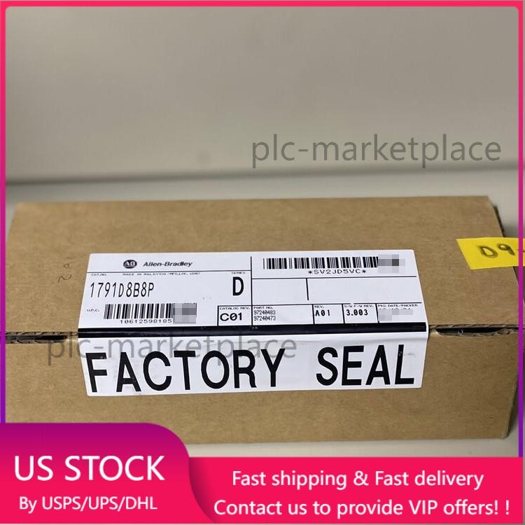 New AB 1791D-8B8P Compact Block I/O 1791D8B8P Factory Sealed Fast Shipping 1PCS