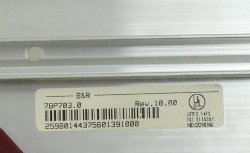 B&R Central Unit 7CP474.60-1 CP4742003 & 7BP703.0