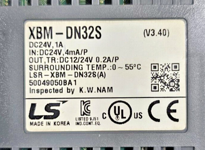 LS XGB XBM-DN32S Module DC24V Programmable Logic Controller Made in Korea Used