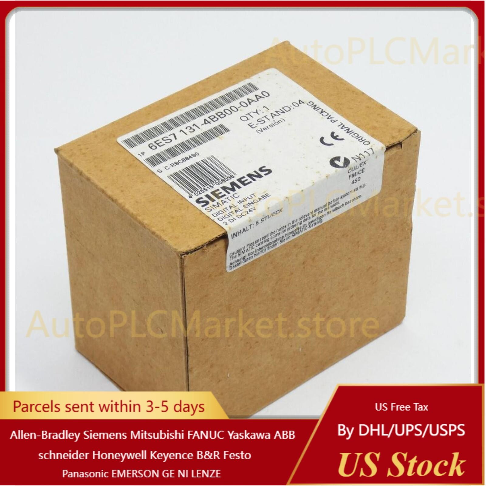New Siemens 6ES7131-4BB00-0AA0 6ES7 131-4BB00-0AA0 DP MODULES FOR ET 200S