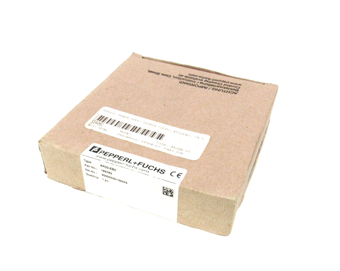 NEW PEPPERL&FUCHS KFD2-EB2 MODULE 189783 KFD2EB2