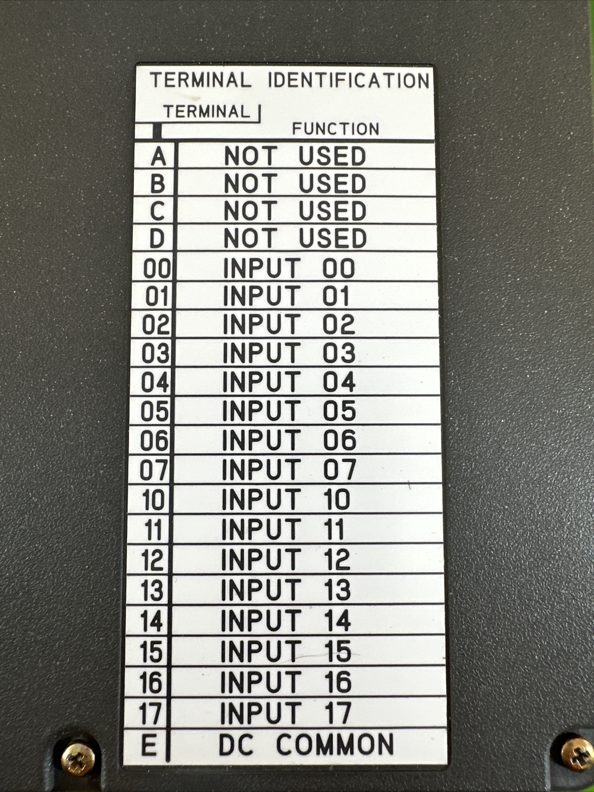 Allen Bradley 1771-IBD B Input Module, Rev E03, Series B, used (G7)