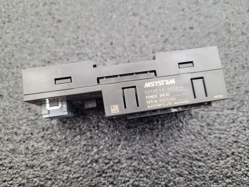 MSystem HV1HL1A-XXXX-R 24VDC 16-Channel I/O Module DIN Rail Working Pull