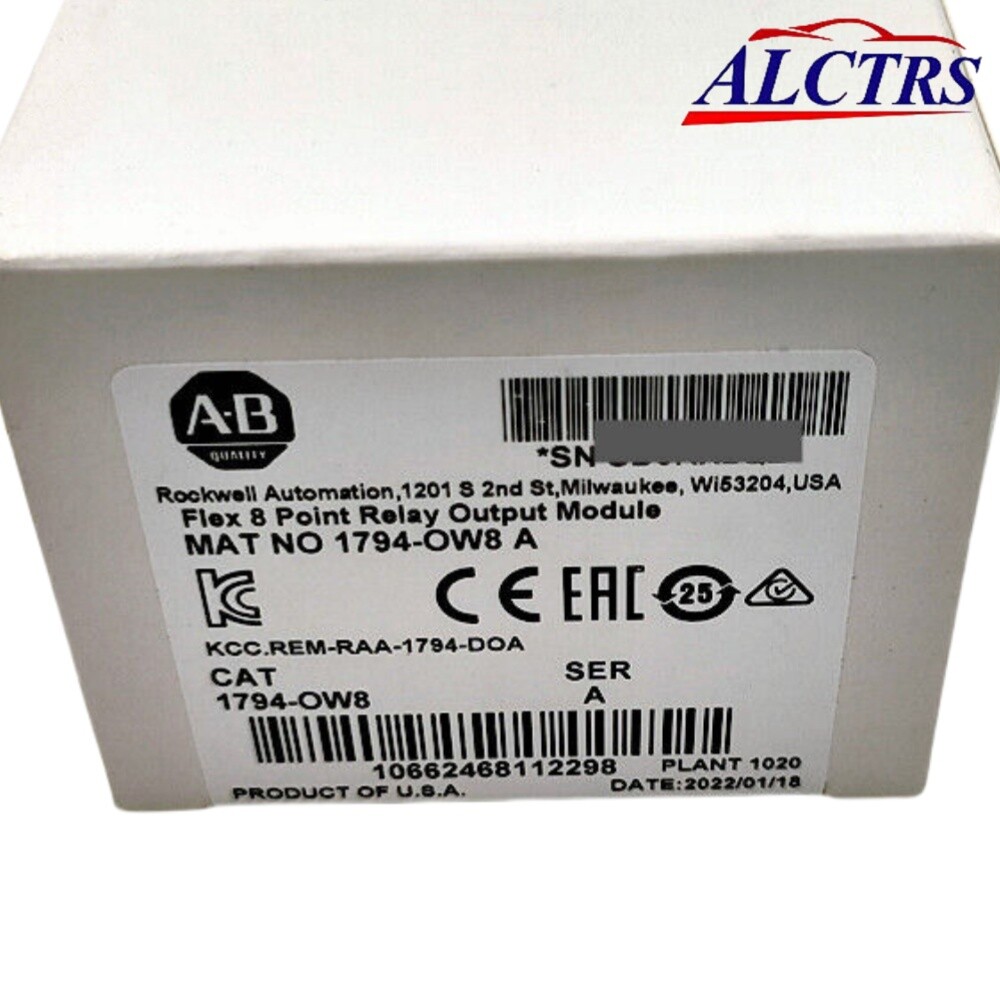 1794-OW8 AB 1794OW8 Ser A Flex 8 Point Relay Output Module