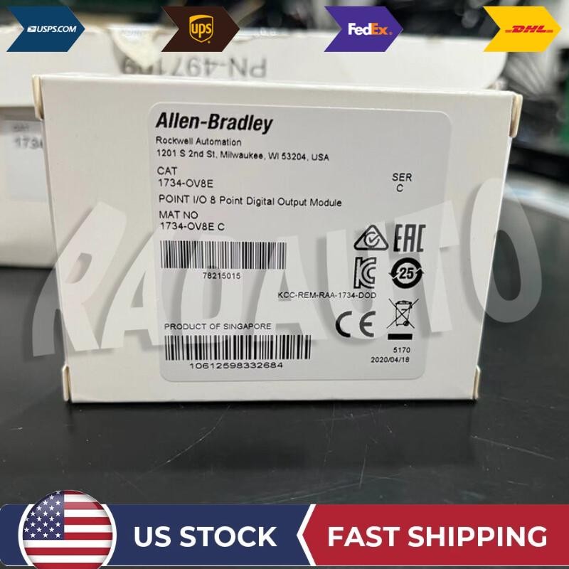 1734-OV8E POINT I/O 8 Point Digital Output Module Brand AB US Free Tax