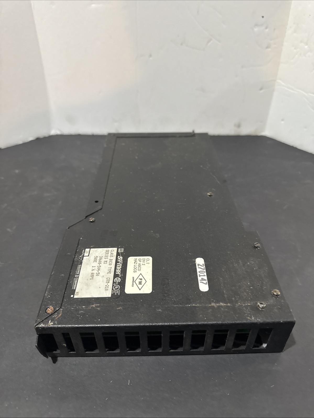 Square D SY/MAX Class 8030 Type CRM-210 Local/Remote Interface Module Parts